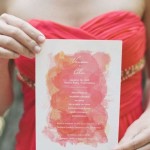convite casamento aquarelado